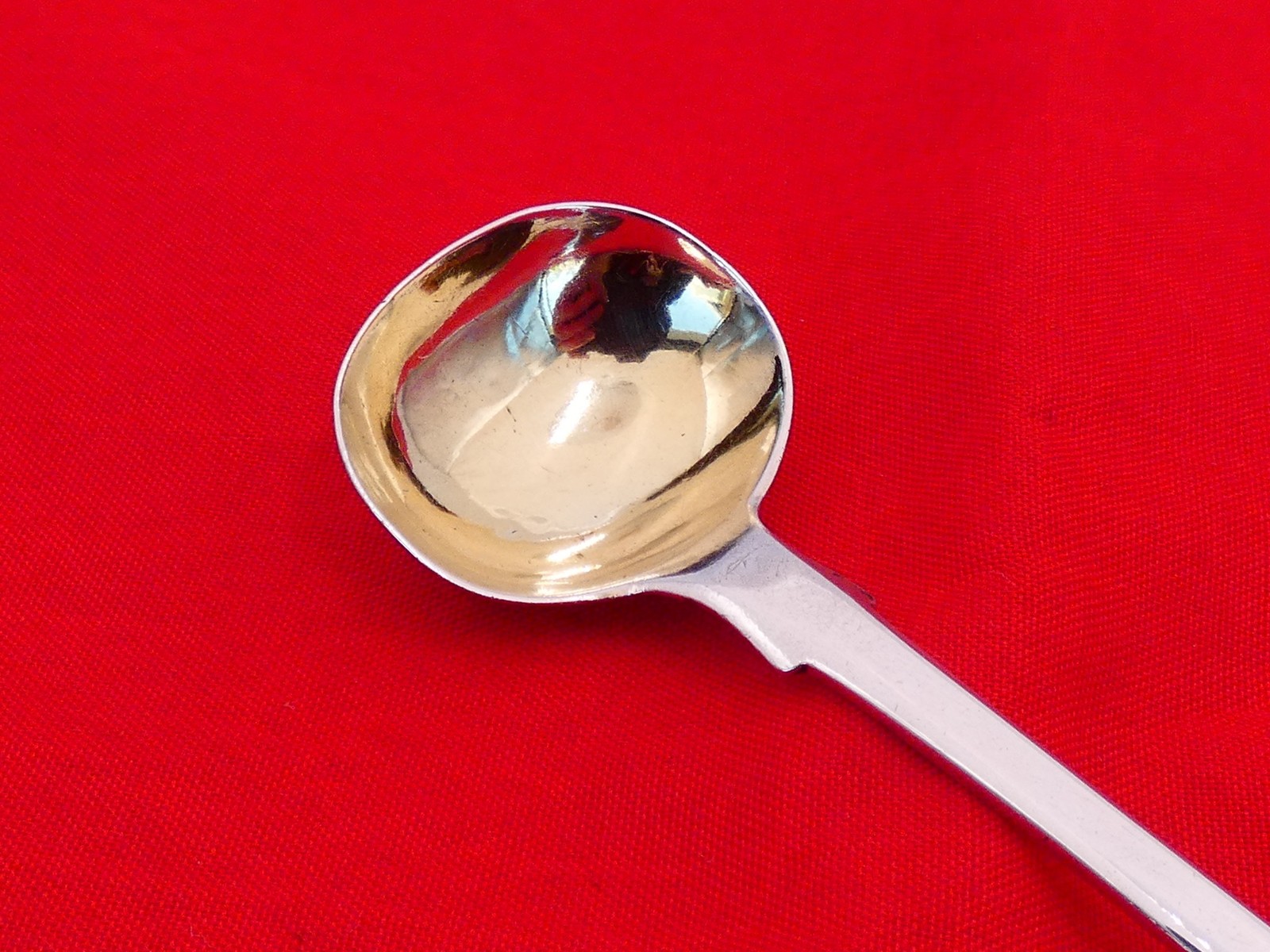 1837 London Sterling Silver Large Salt / Condiment Spoon KU-14