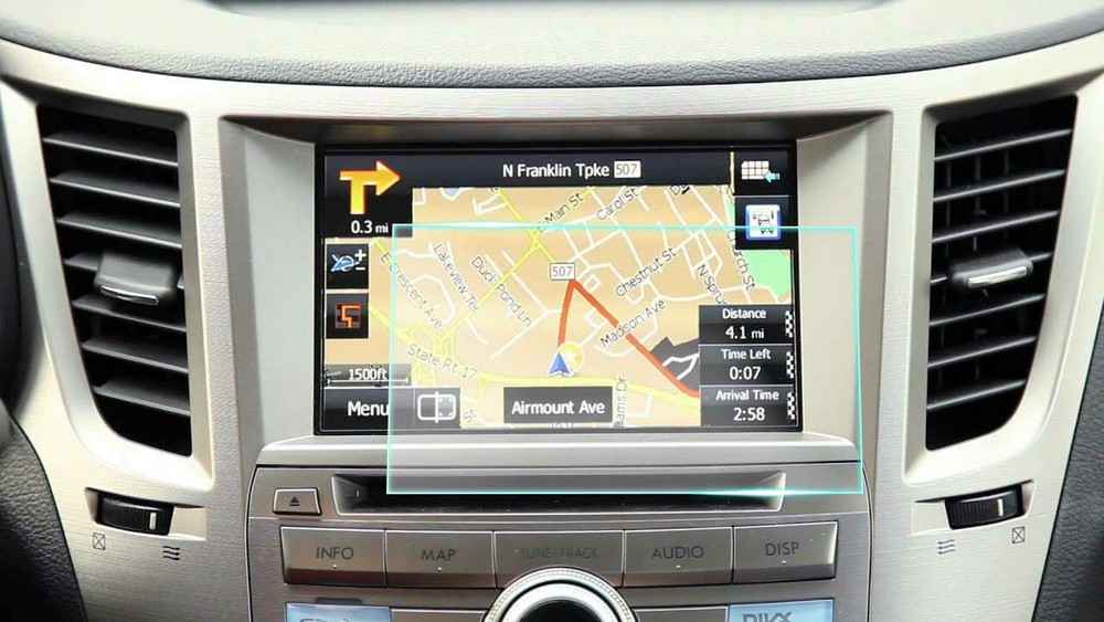 Crystal Clear Screen Protector for 2013 Subaru BRZ Vehicle Navigation