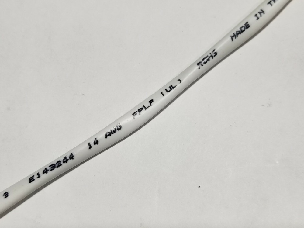 Windy City Smartwire 7679690 14/2C Solid Plenum Fire Alarm Cable White /100ft