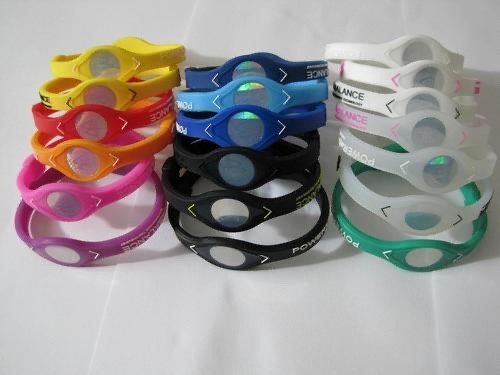 Power Balance Bands Bracelets Sports Energy Health Multiple Colors Sale $1 Ship