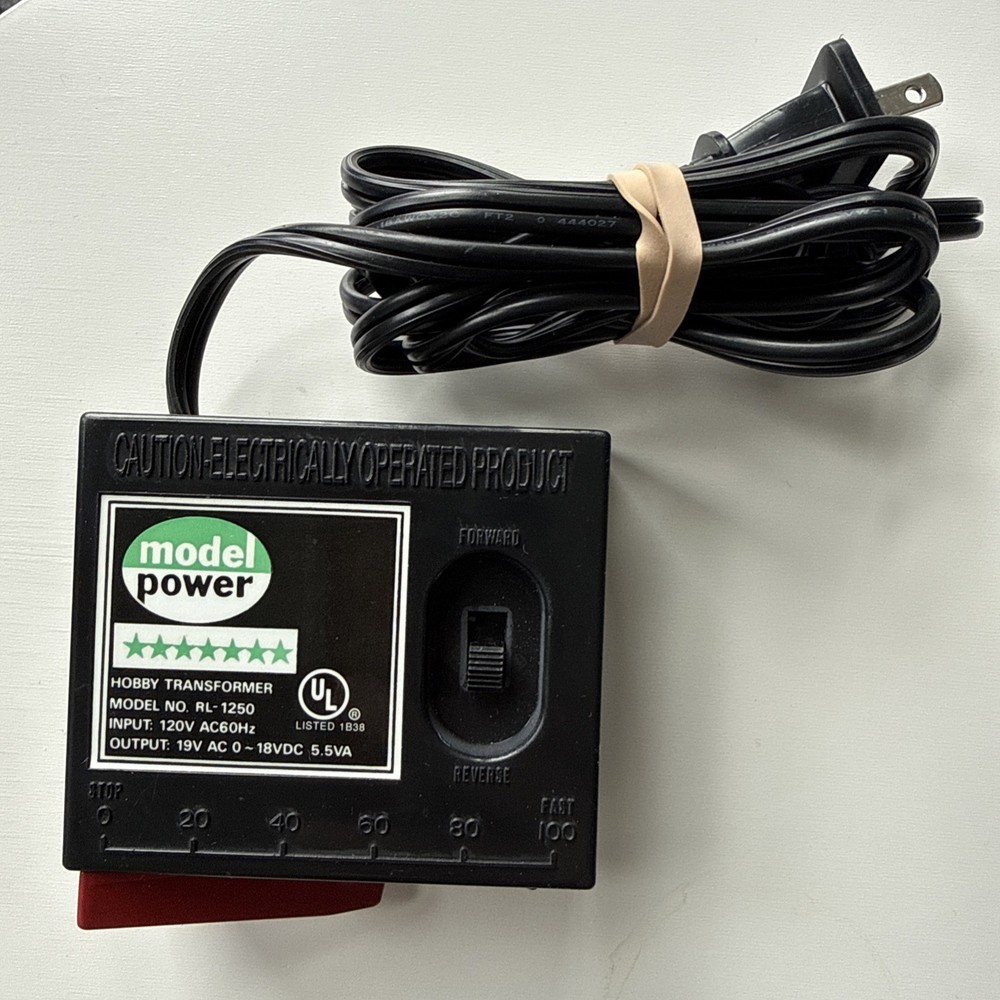 Model Power Hobby Transformer RL-1250 - Model Train Control