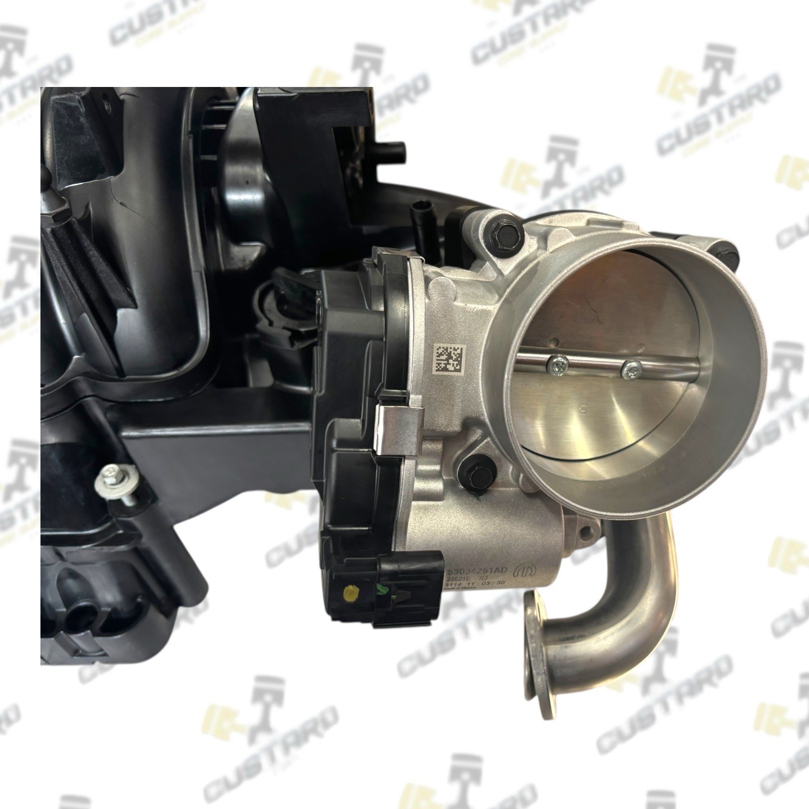 2014 - 25 Ram 2500 6.4L V8 OEM EGR Intake Manifold W/ Throttle Body | 68530327AA