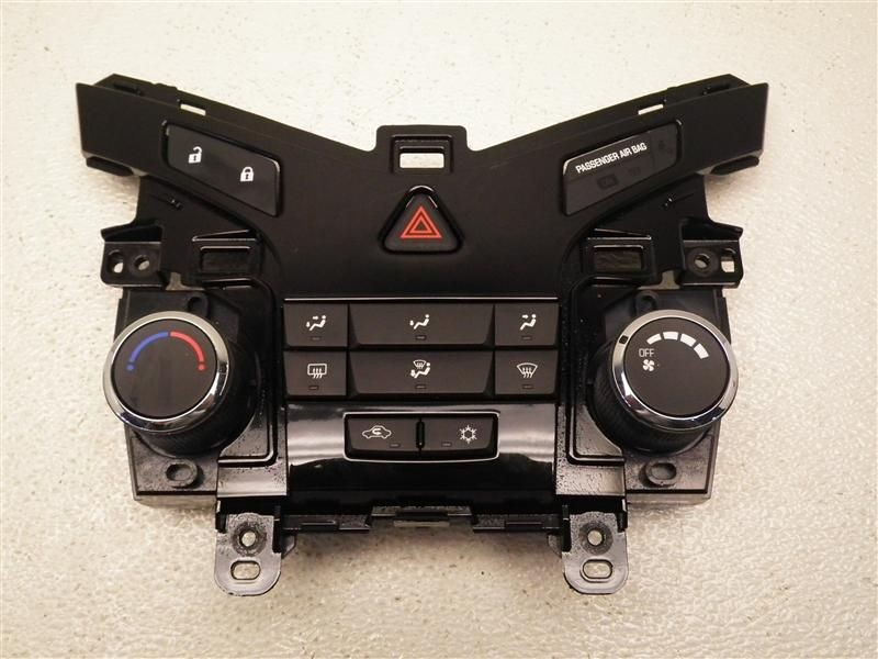 Chevrolet Cruze 2012 Front Temperature Control 95017054 0966