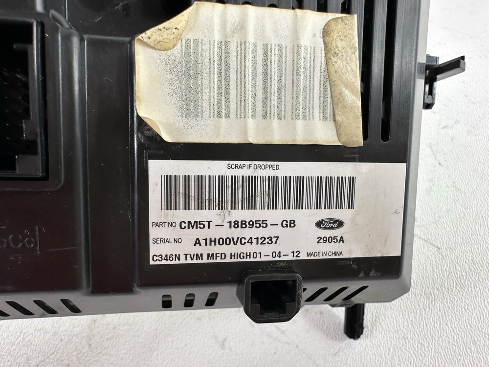 2012-2014 Ford Focus Dash Information Display Screen Black CM5T-18B955-CB OEM