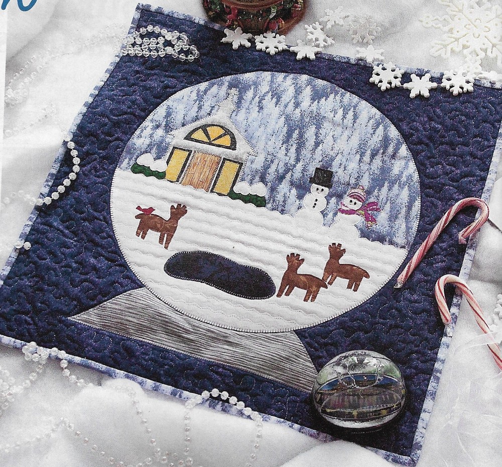 Snowy Dream Wall Quilt quilting pattern instructions