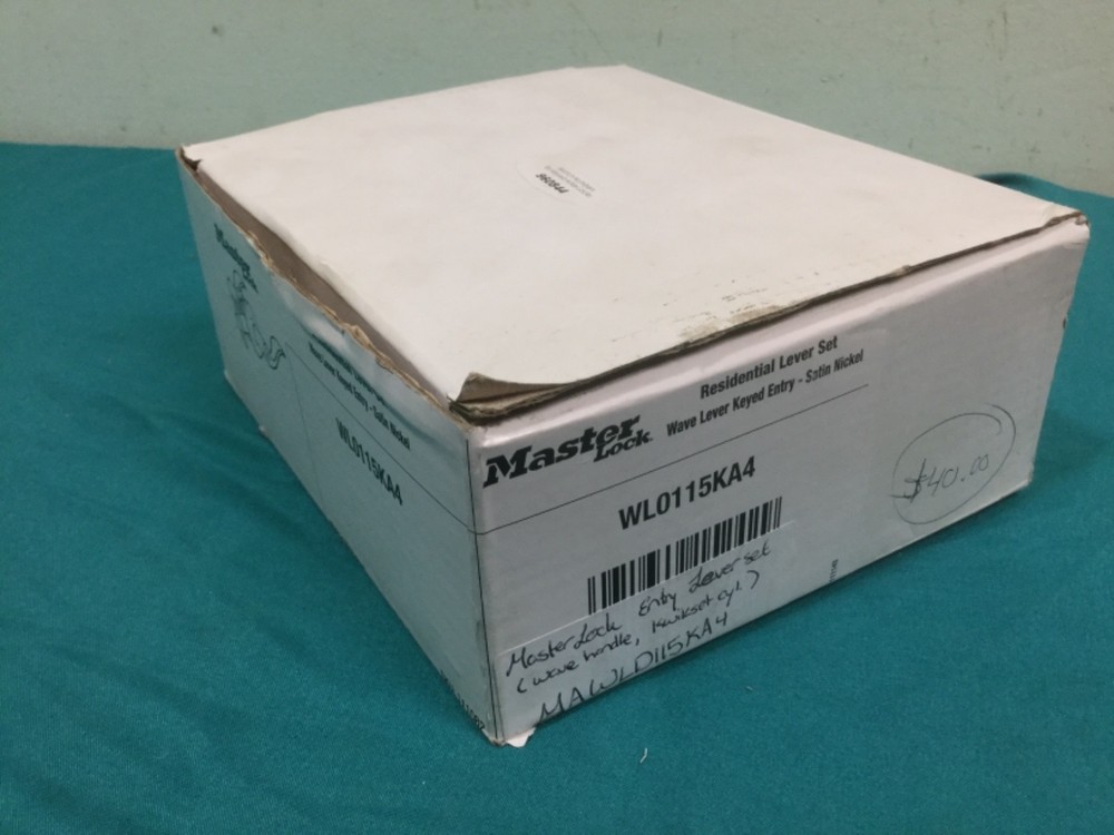 Master Lock Entry Lever Set WL0115KA4 - Locksmith