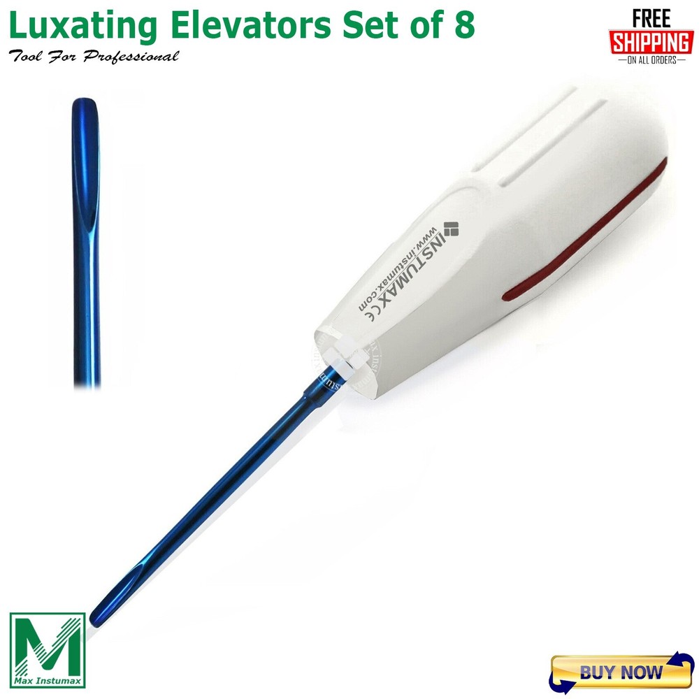 Instumax Surgical Luxation Instruments Dental Tooth Extraction Root Elevators CE