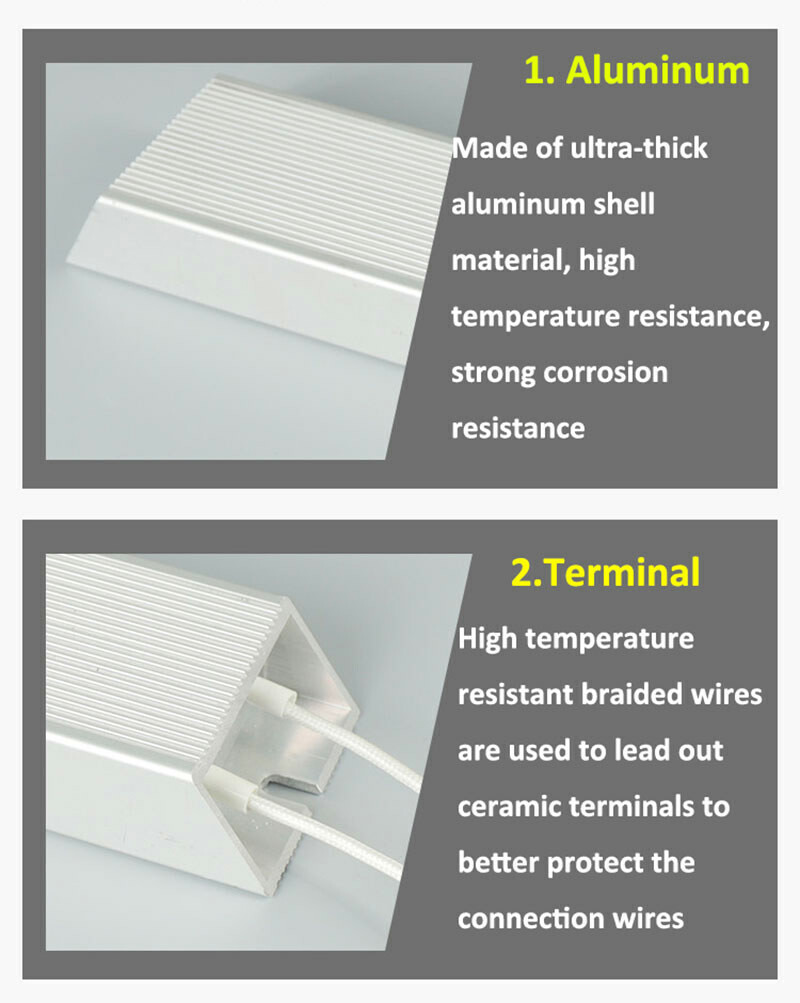 RXLG Braking Resistor Aluminum Shell Inverter High Power Servo Inverter Resistor
