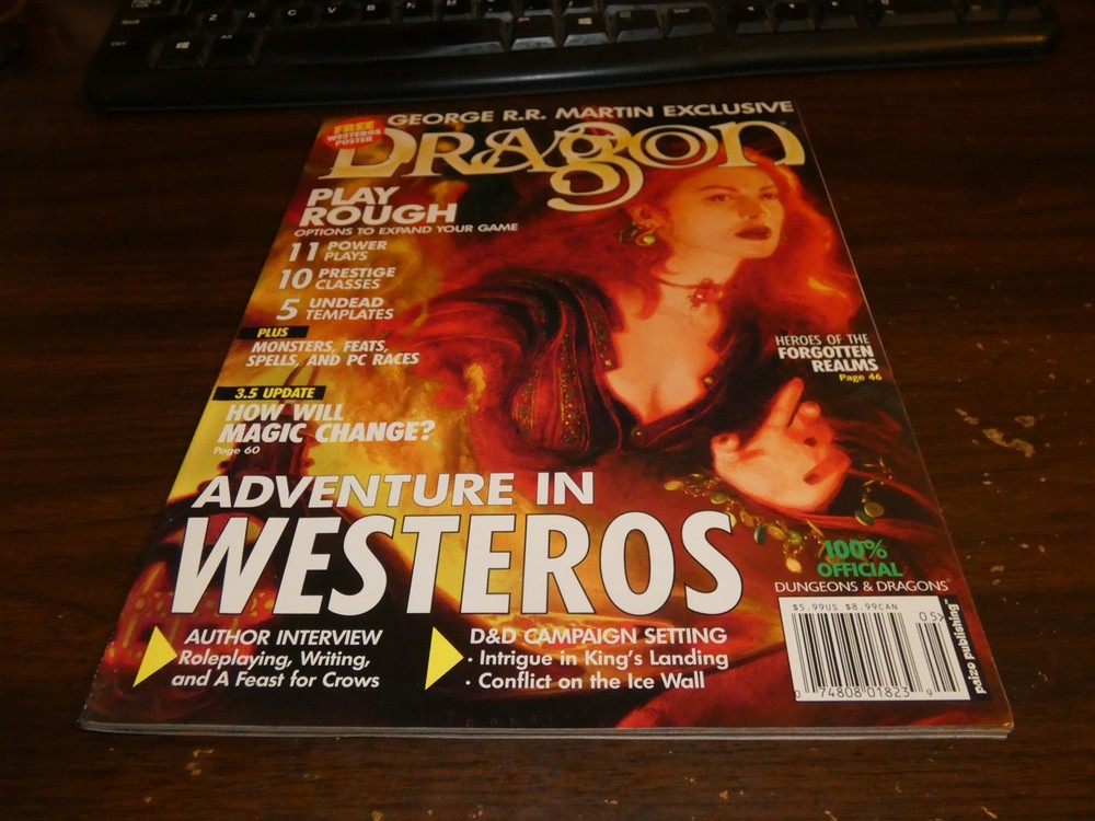TSR: Dragon Magazine Issue 307