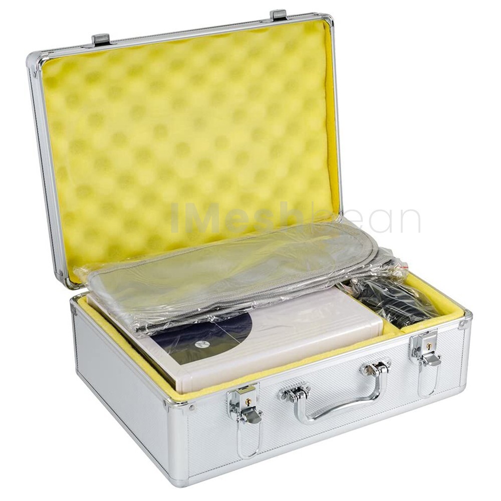 Detox Foot Bath Spa Machine Kit FIR Belt Cell Ion Ionic Aqua w/Case