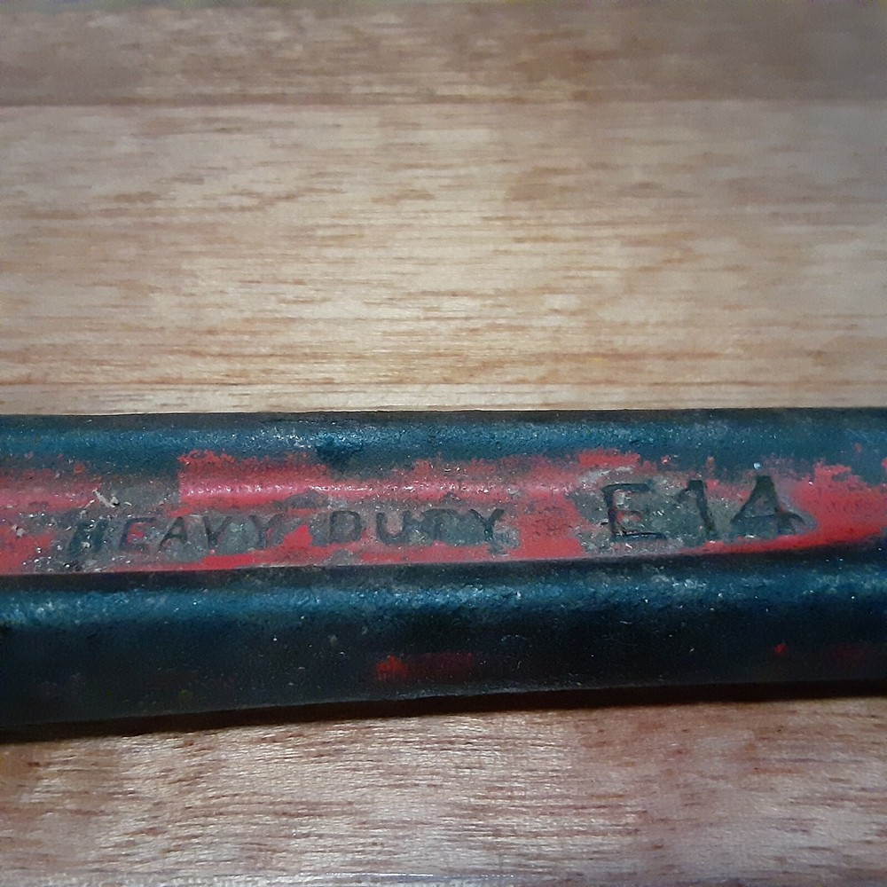 RIDGID E14, OFFSET ANGLE PIPE WRENCH ELYRIA, OHIO U.S.A.