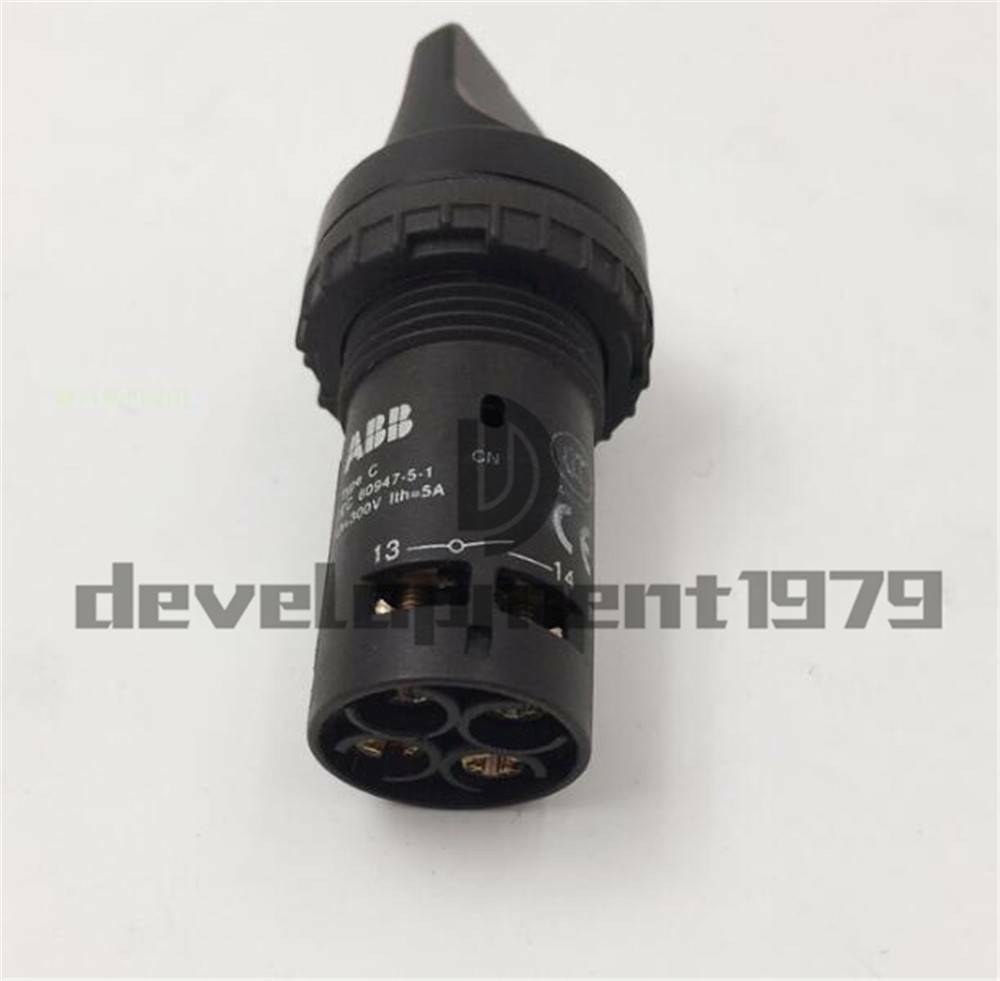 10PCS New ABB Two-position Selector Switch C2SS2-10B-11 Self-locking Type
