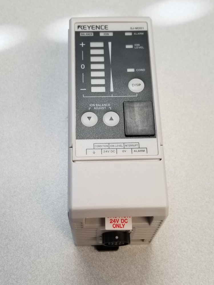 KEYENCE SJ-M201 - Static Eliminator SJ-M021 Spot Type Amplifier