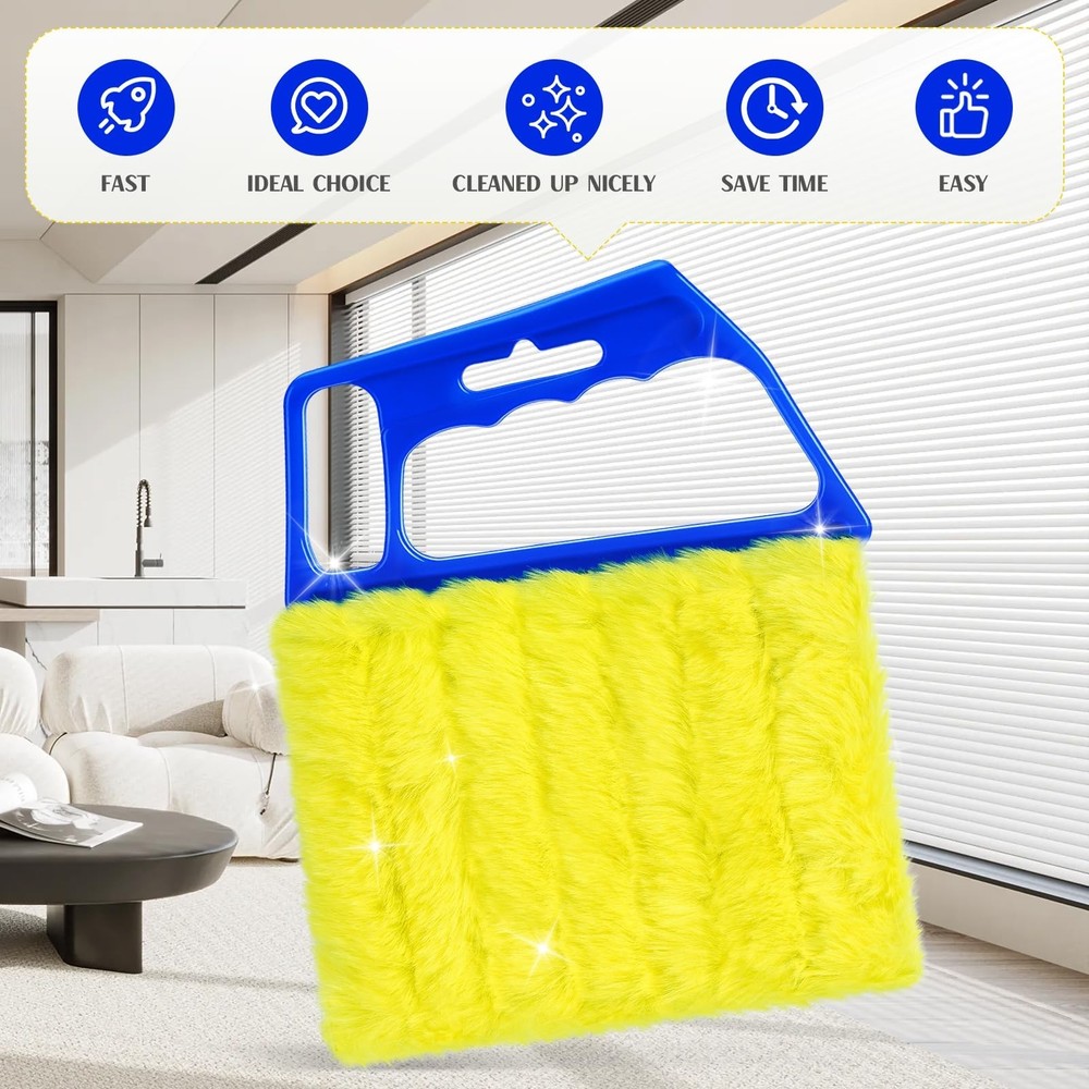 2025 Upgrade 2PCS Blind Cleaner Duster Tool,Window Blinds Cleaner Microfiber ...