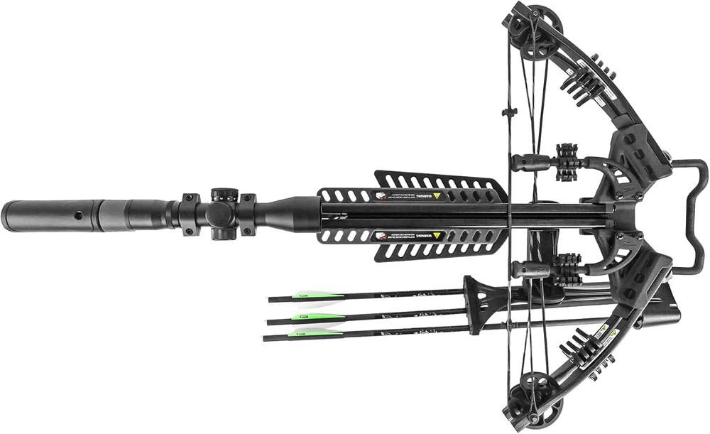 Burner 415 FPS Crossbow Package (Gray Camo)