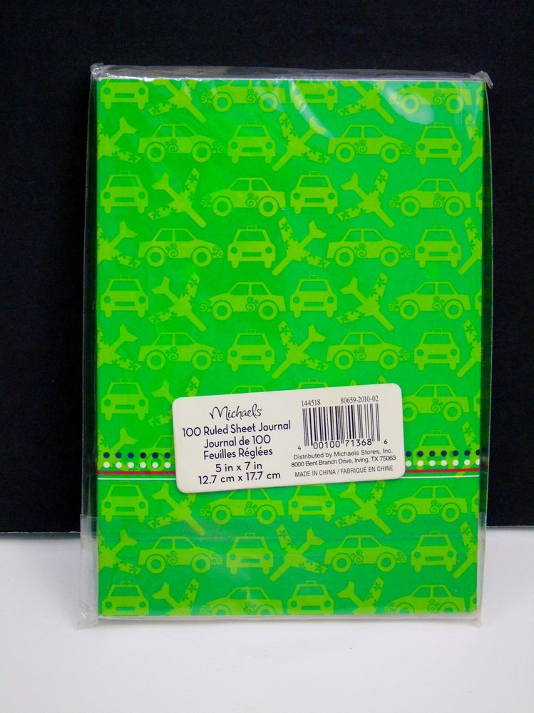 Diary Journal On the Move with 100 Ruled Sheets