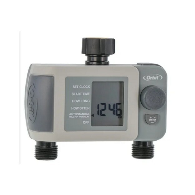 Orbit - 2 Outlet, Programmable Digital Irrigation Watering Timer
