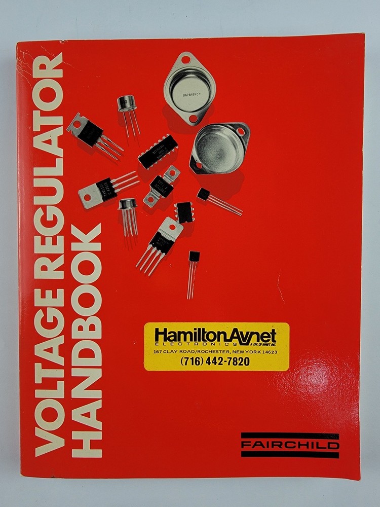 Vintage 1978 Fairchild Semiconductor Voltage Regulator Handbook Data Book