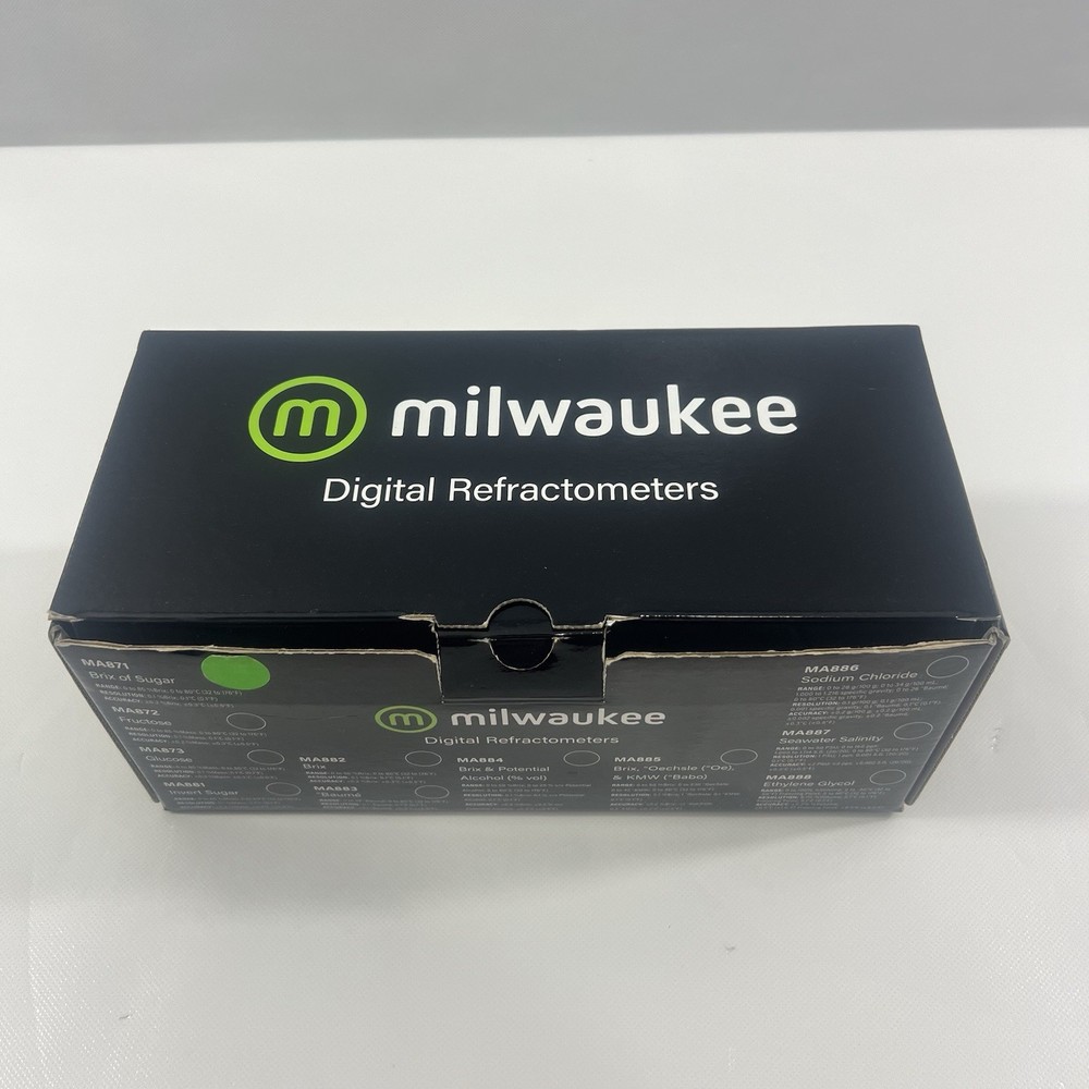 Milwaukee MA871 0-85% Digital Refractometer Meter