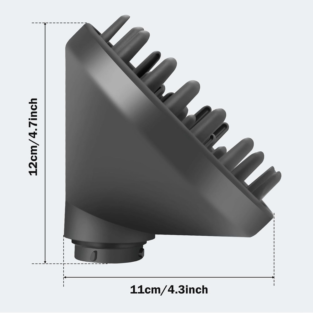 Upgraded Diffuser for Dyson Airwrap Attachments, Diffuser Nozzle Converting for