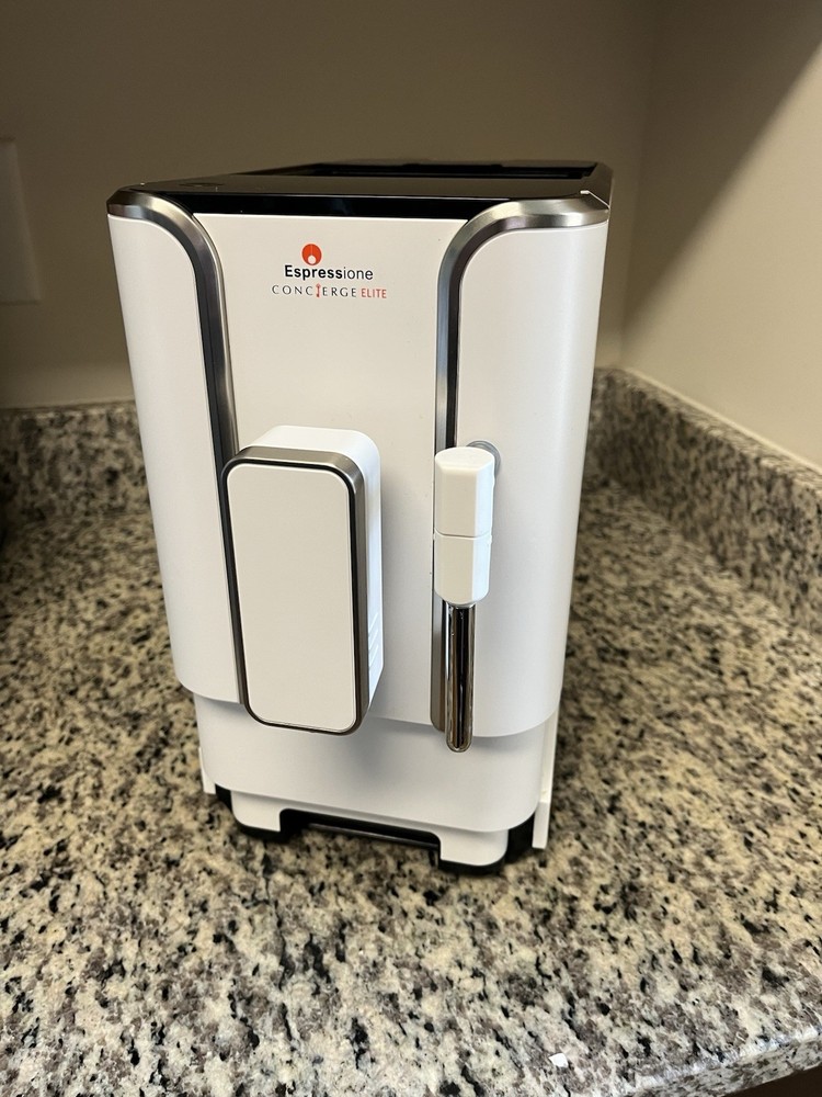 Espressione Concierge Elite Diamond White Espresso Machine