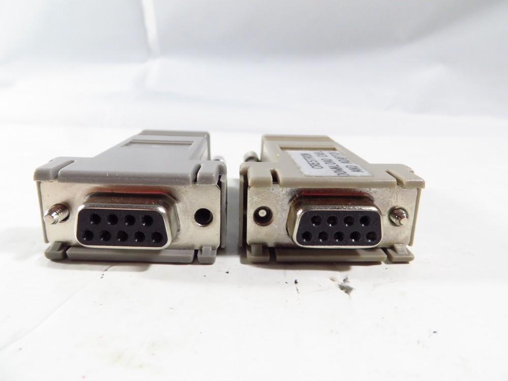 3 Pack RJ45 to DB9 Serial Adapters Bundle, Binary/Crestron, FREE 2-3 Day Ship!!!