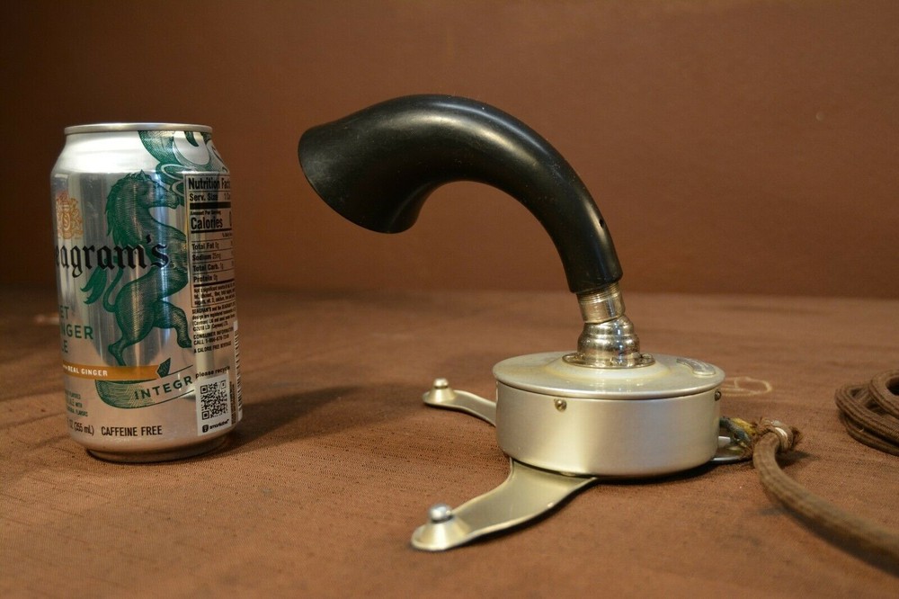 SELDOM SEEN 1930's SWITCHBOARD OPERATORS MICROPHONE....LOOK
