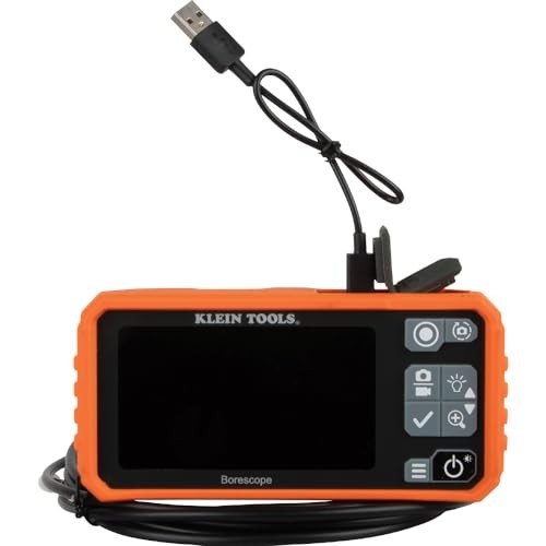 Klein Tools Borescope High Resolution 4.3 Inch Lcd Waterproof Inspection Camera