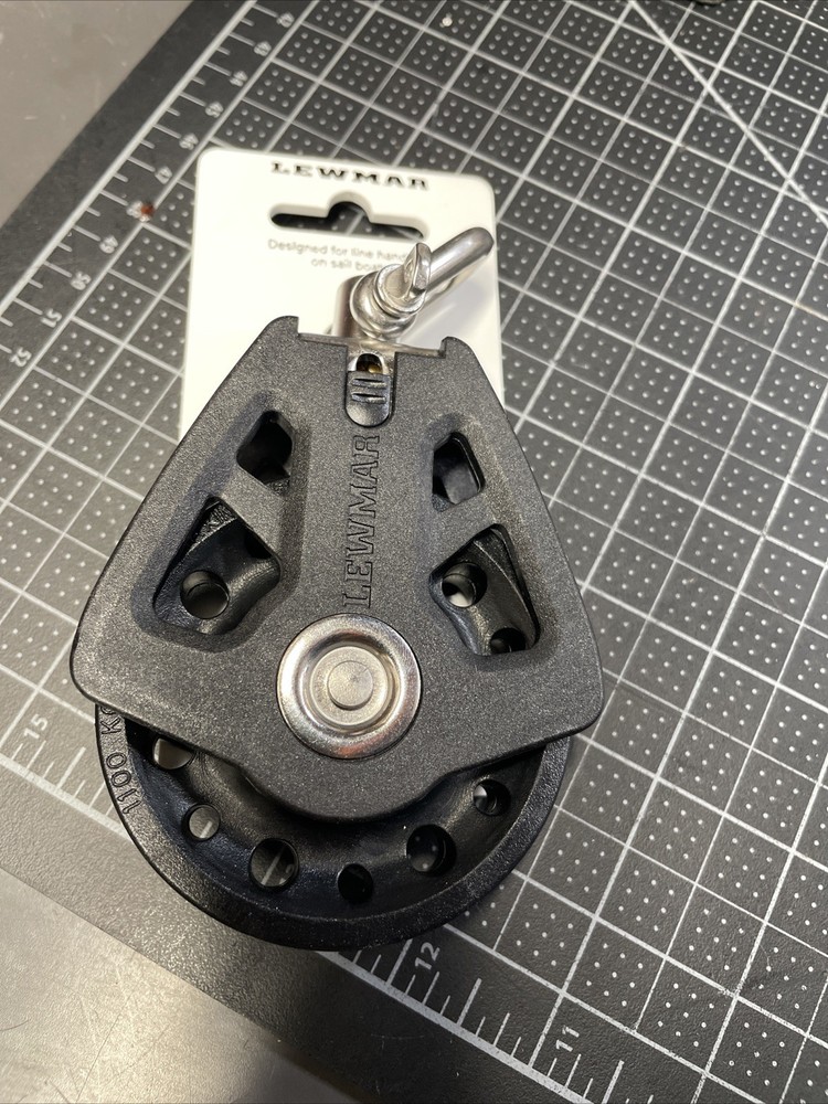 LEWMAR 72MM SYNCHRO BLOCK SINGLE 29927201BK