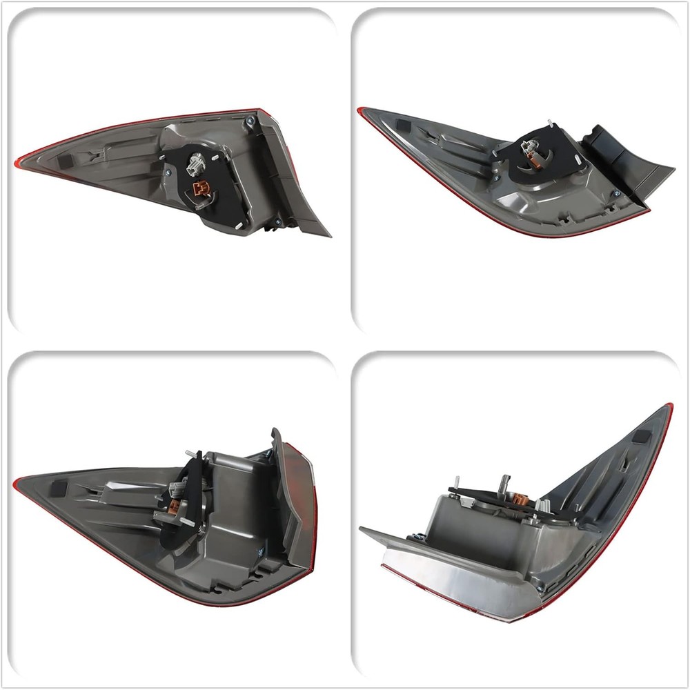 munirater Outer Right Tail Light Assembly Replacement for Corolla OE-Style 2014-