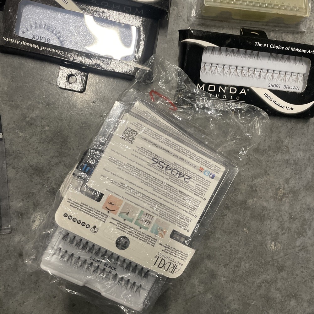 Eyelashes Lot 35pcs Assorted Brands