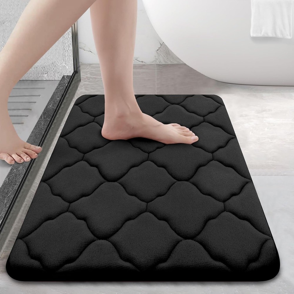 Memory Foam Bath Mat, Modernized Magic Mat Bathroom, Modernized Bath Mat,24"x16'