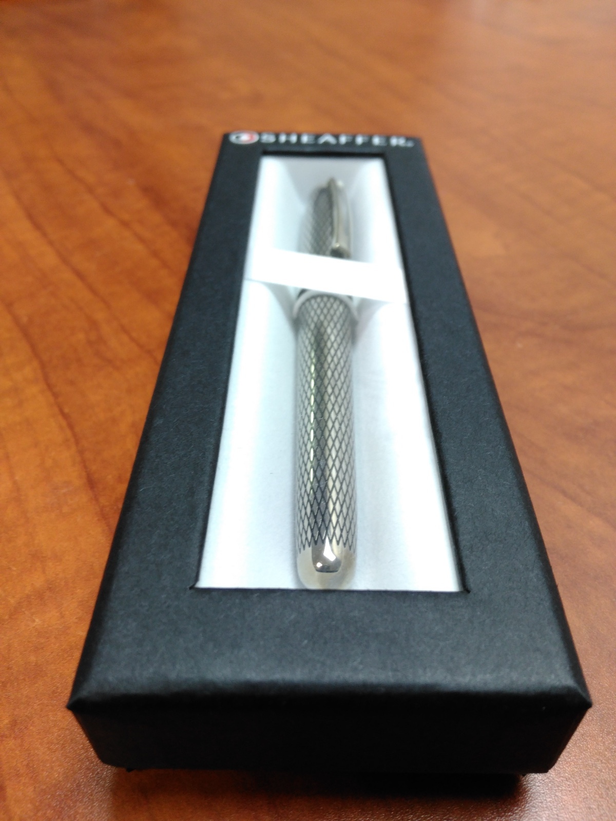 Sheaffer Prelude Signature Palladium Plate "M" Nib Fountain Pen