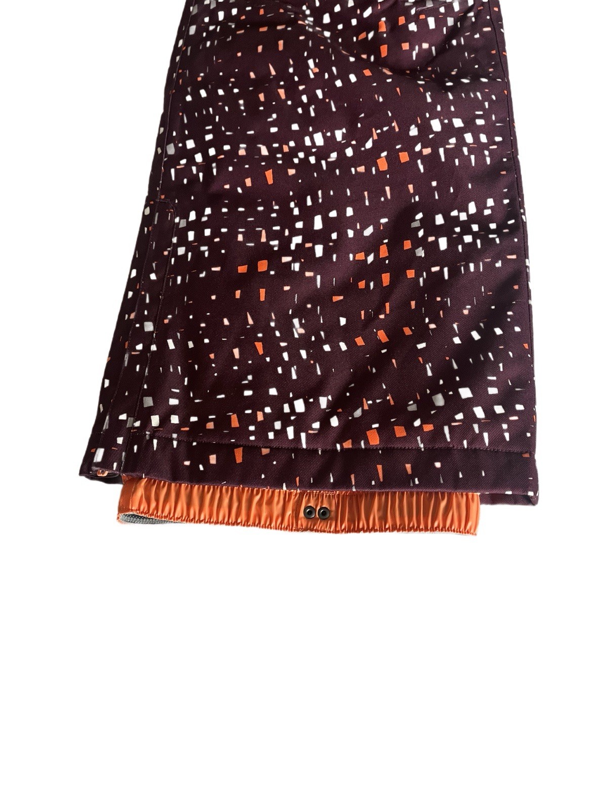 NWOT Under Armour Cold Gear Storm Infrared Maroon Confetti Ski Snow Pants Wms L