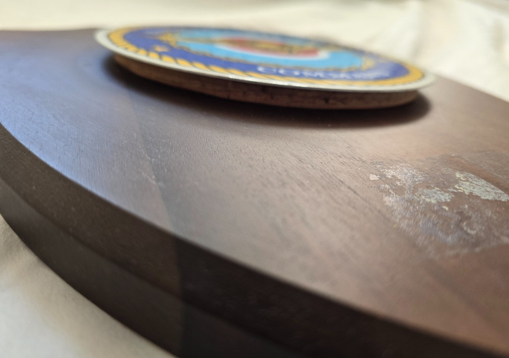 Vintage US Navy Naval Air Systems Command Plaque