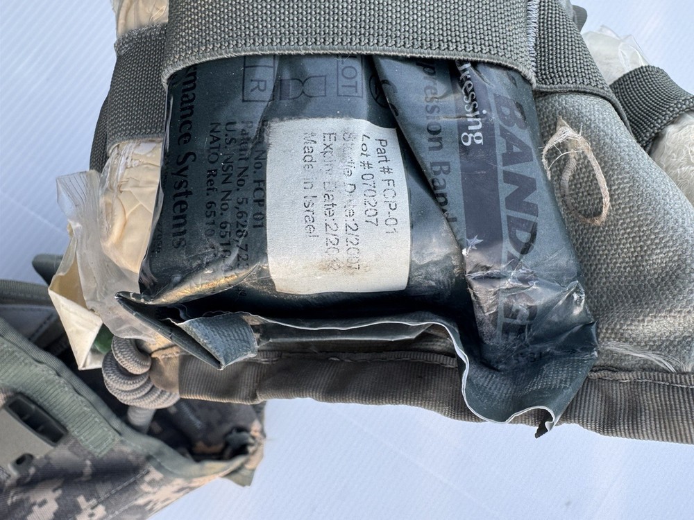 USGI MOLLE II ACU IFAK Improved First Aid Kit Authentic US SURPLUS