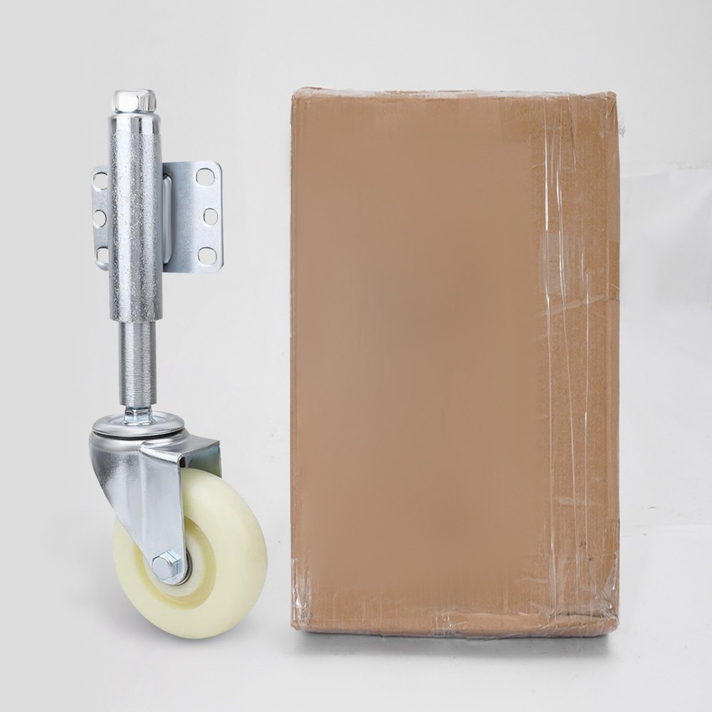 4-inch Gate Caster, Nylon Metal Gate Caster, Spring Loaded Gate Caster