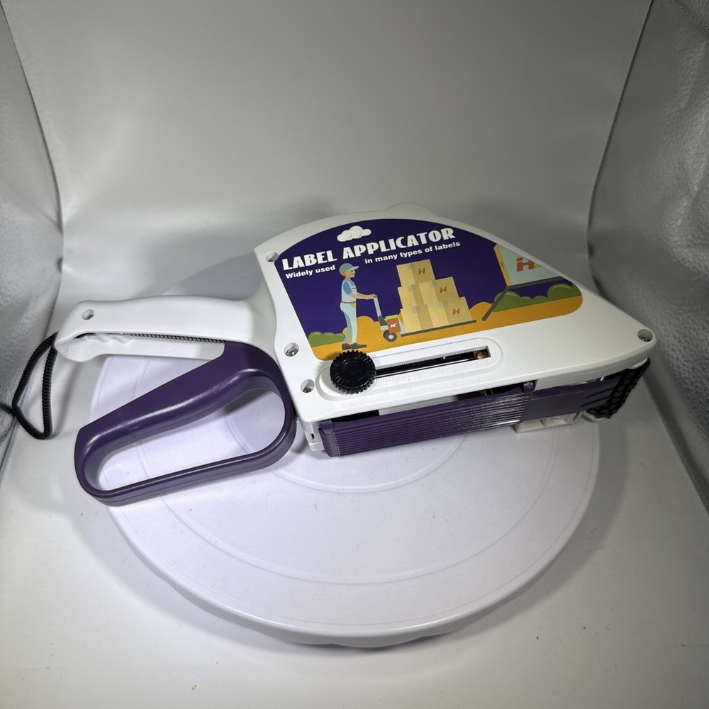 Manual Labeling Machine Barcode Label Applicator Hand Held Sticker For Bottle