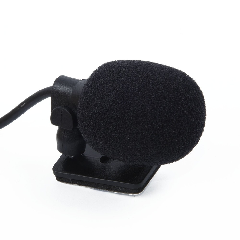 Microphone Black Replacement Vehicle Windproof Car Electronics Accessories