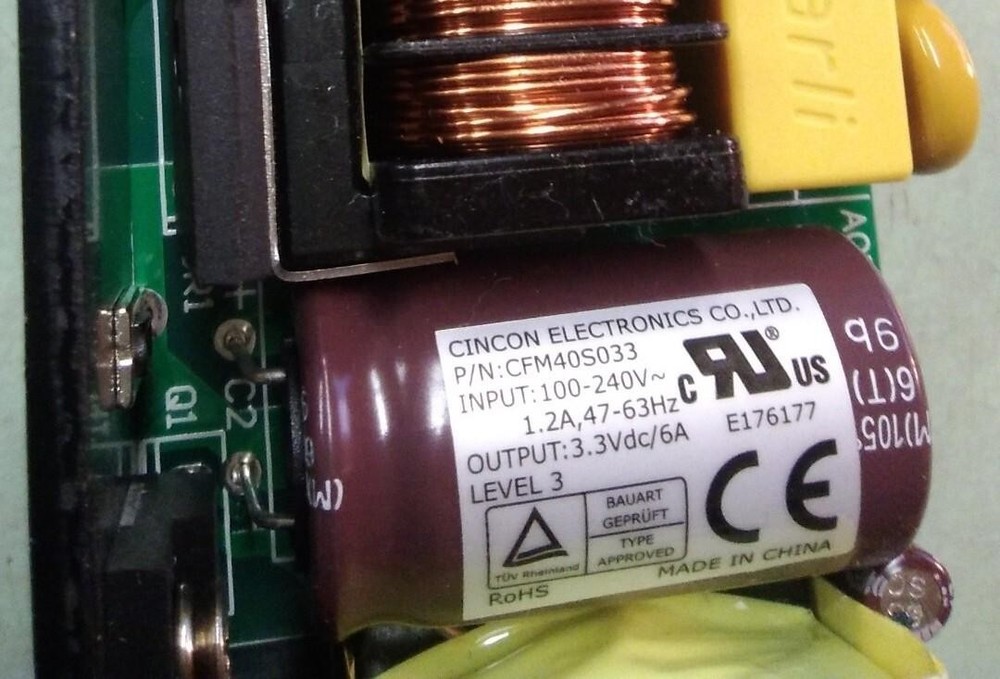 Cincon Open Frame Power Supply CFM40S033