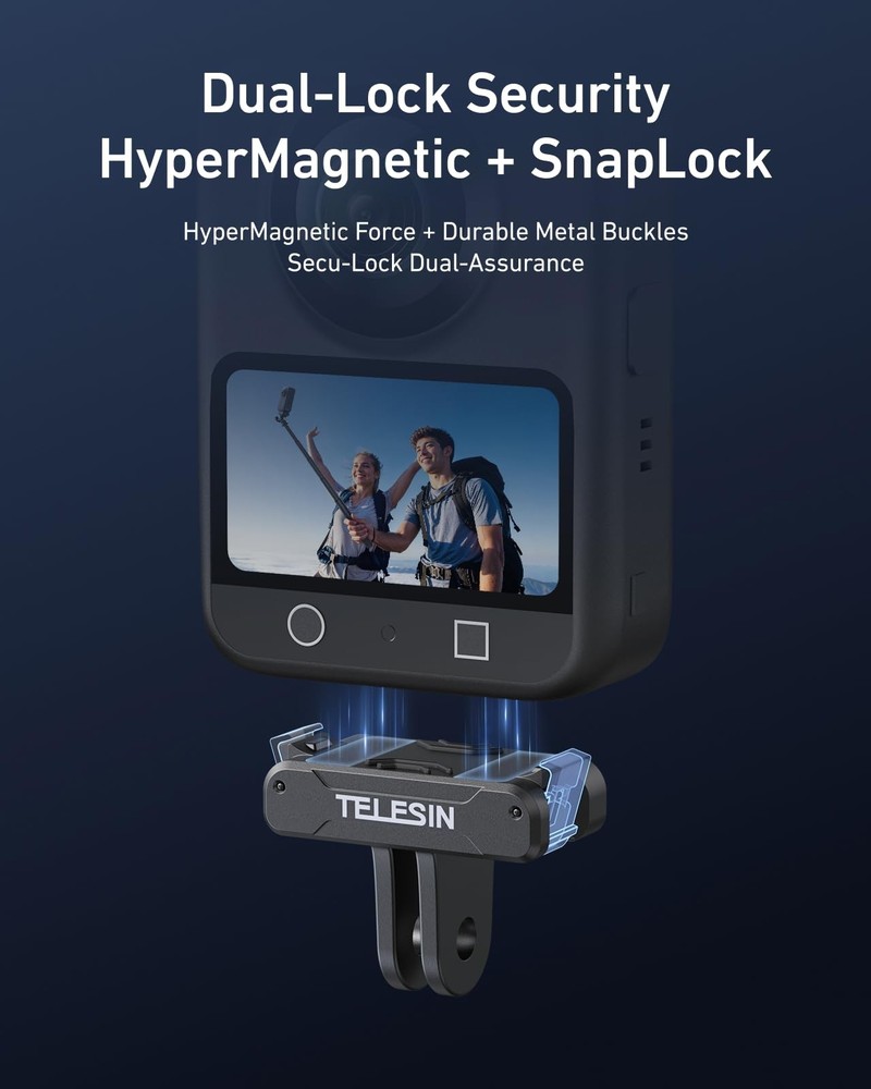 TELESIN Magnetic Quick Release Adapter Mount for DJI Only