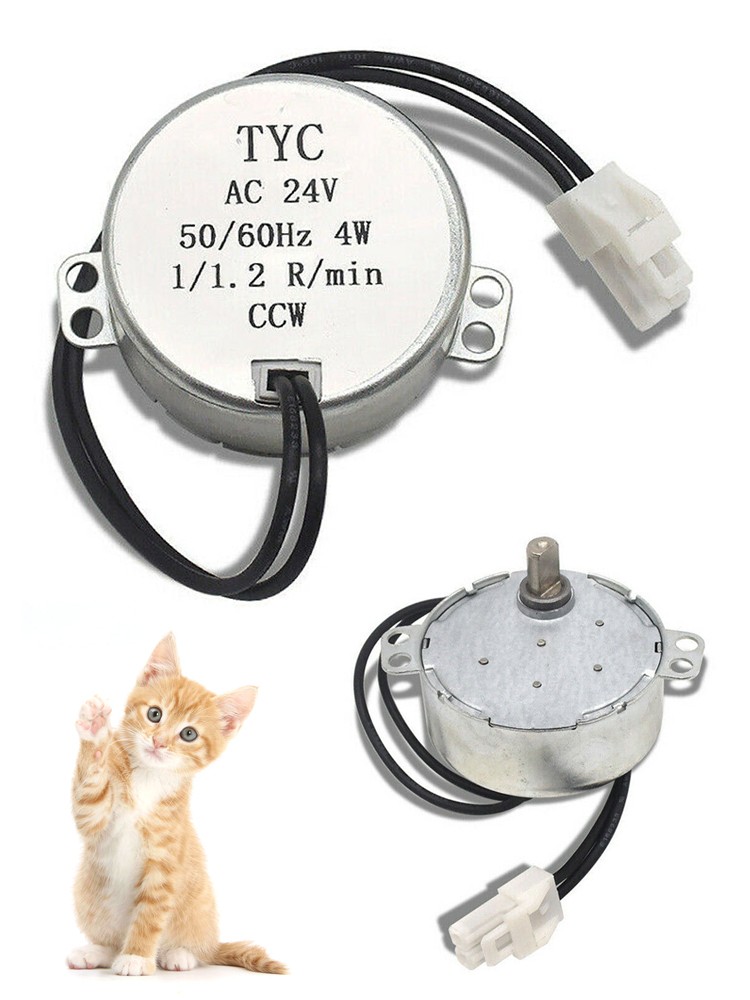 PetSafe Automatic Cat Litter Box Conveyor Motor Replacement PartCCW Chassis Bow1