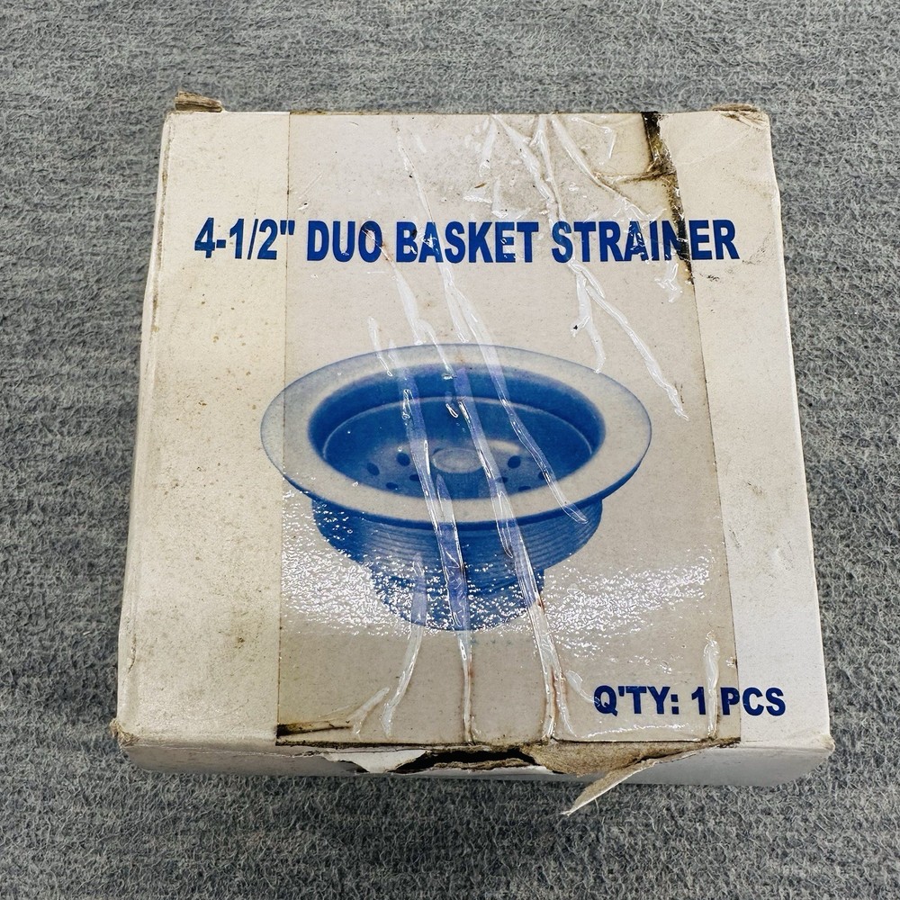 S/S E38-1010 - 4-1/2" Duo Basket Strainer C4
