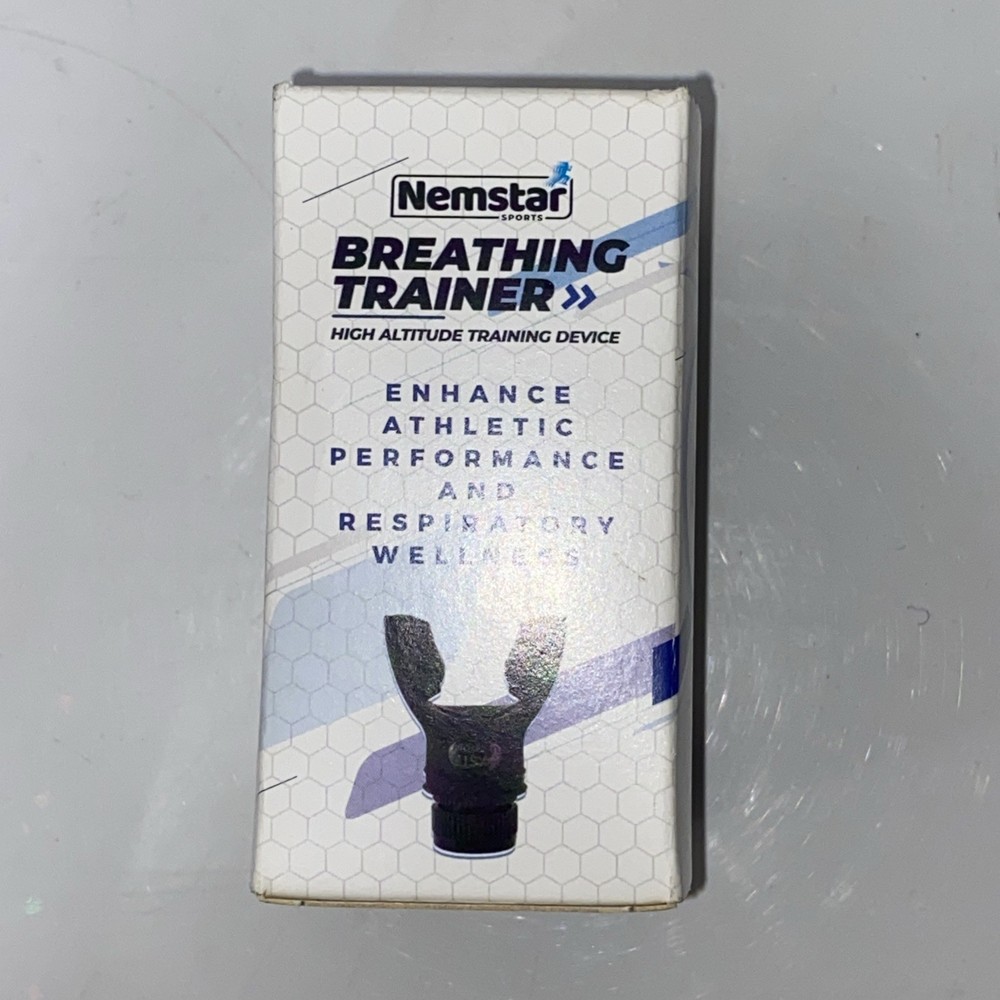 Breathing Trainer Exercise Device - Respiratory Exerciser Device Adjustable