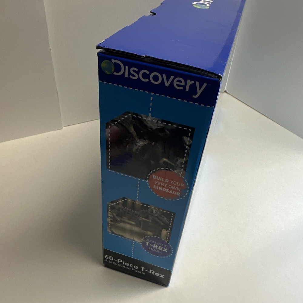 Discovery 60 Piece T-Rex 3D Puzzle New