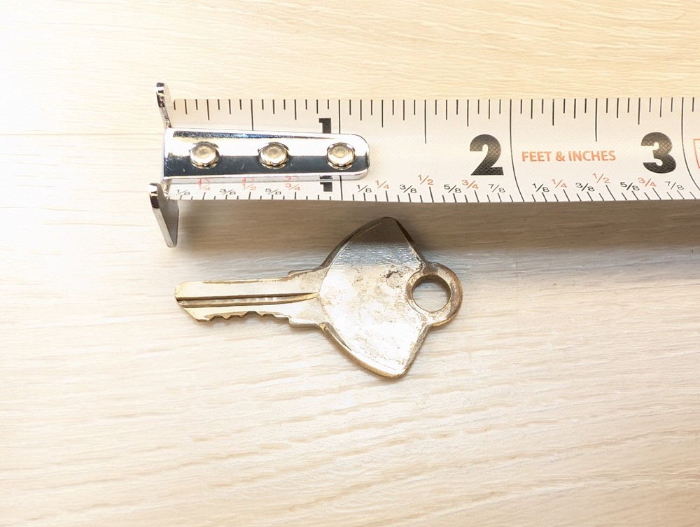 Vintage Craftsman Tool Box Key #4231 For Sears Toolboxes Brass Decor