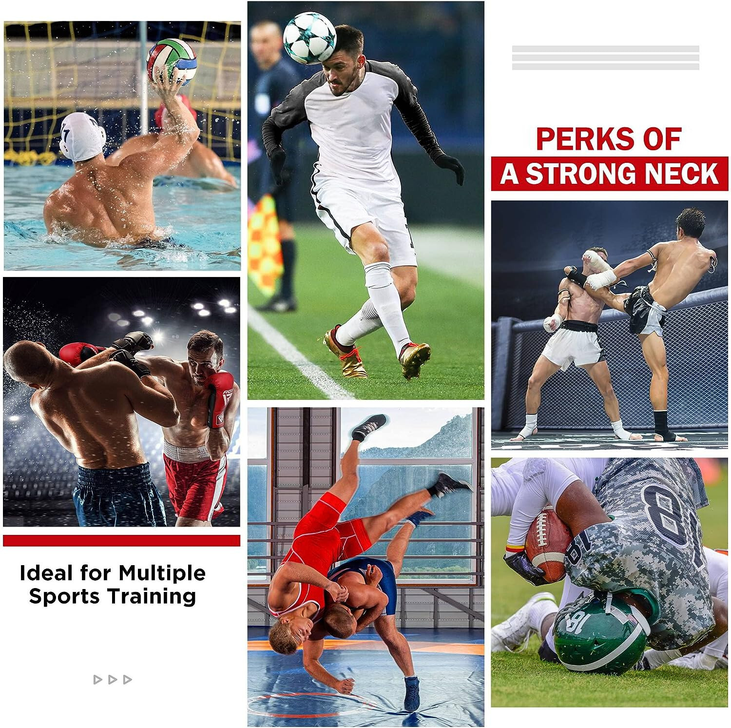 RDX Neck Harness Weight Lifting Training, Head Harness Exerciser, Gym, Workout