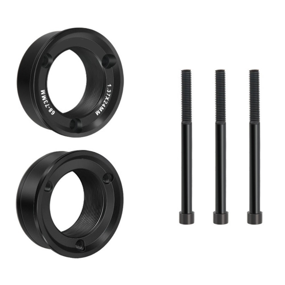 Bike Bottom Bracket Conversion Kit with Adjustable Eccentric Length 68 and 73mm