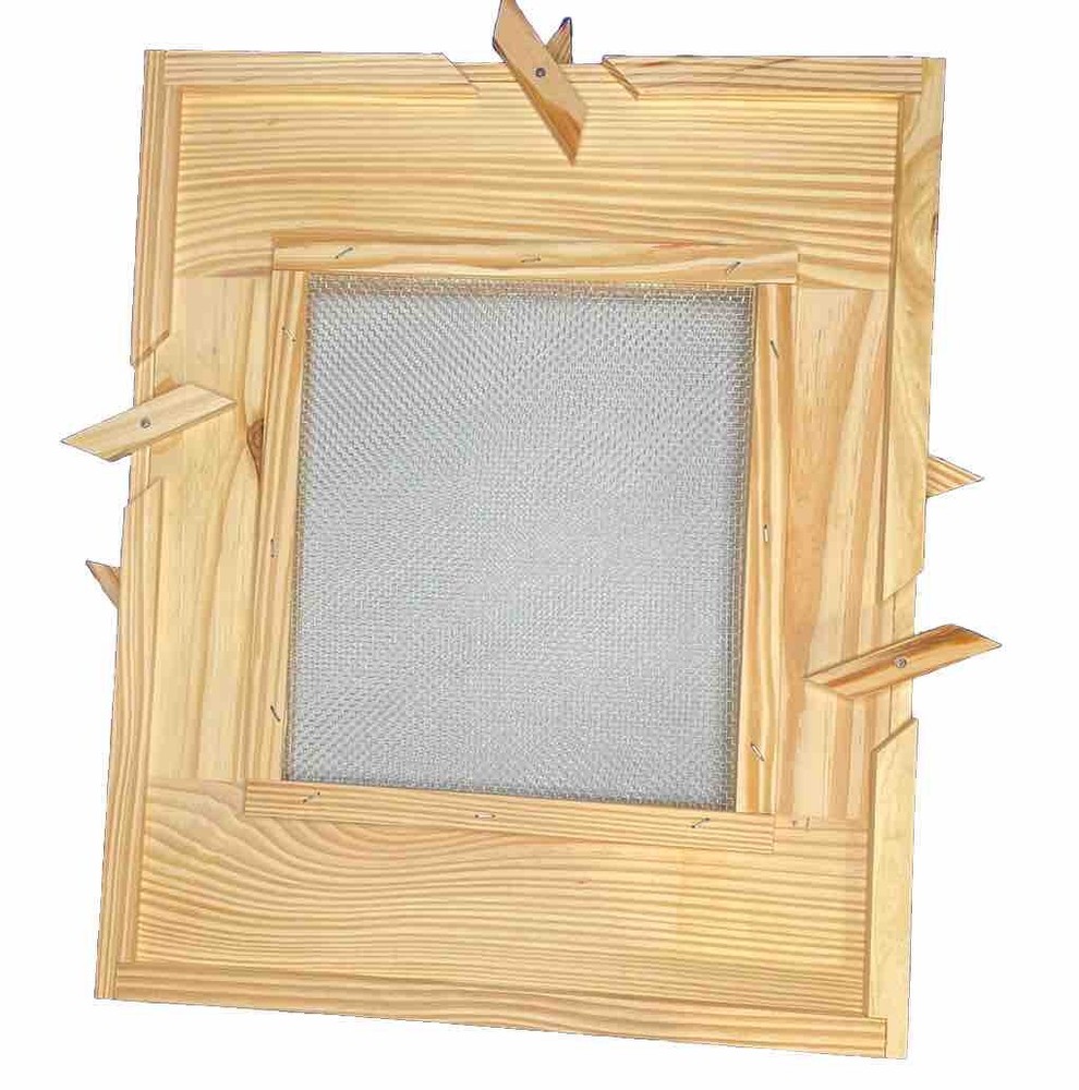 10 Frame Pine Double Screen Board (Snelgrove) for Langstroth Bee Hive