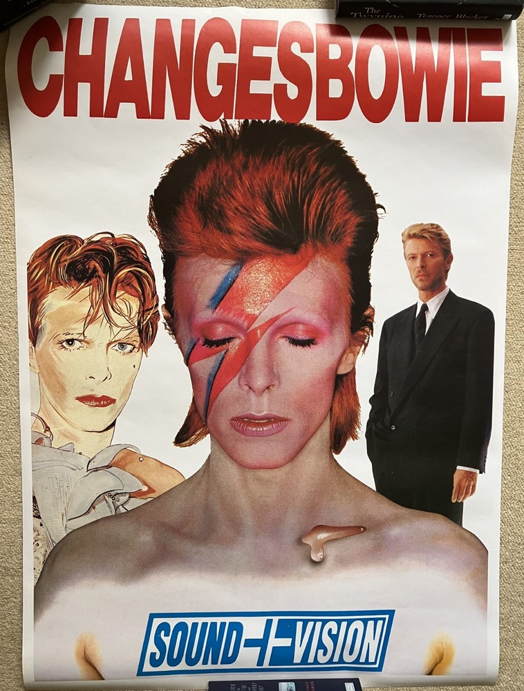 DAVID BOWIE - ChangesBowie poster, 1990.